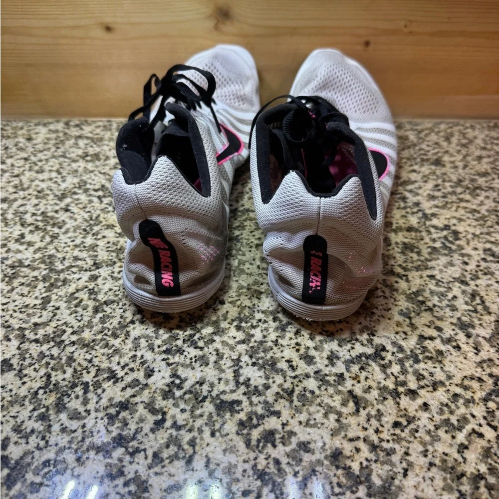 Nike‎ Women's White and Pink Running Shoes